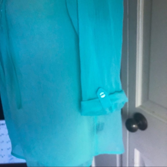 SOLD | Express | Sheer Top - Picture 3 of 4